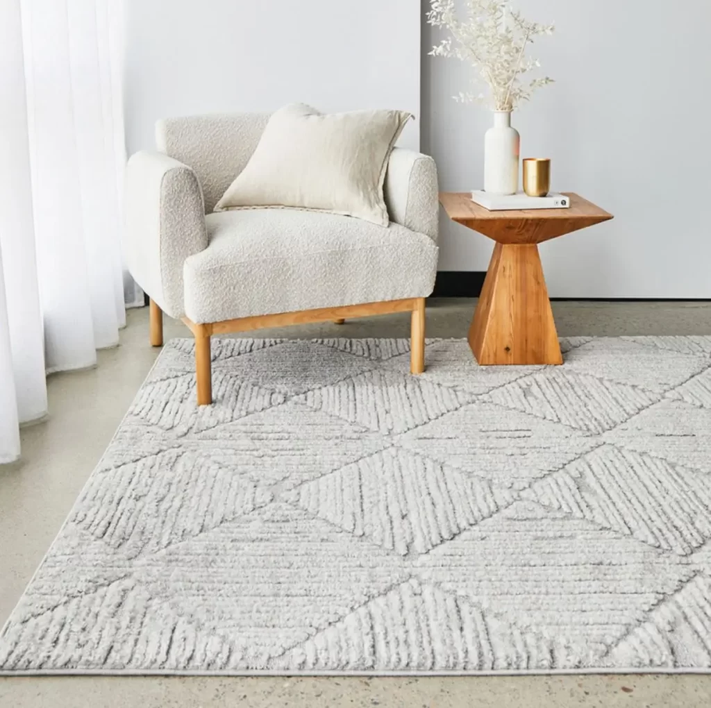 Hand Tufted Carpet Gray